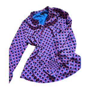 Masc Moday Multi Color Geometric Top